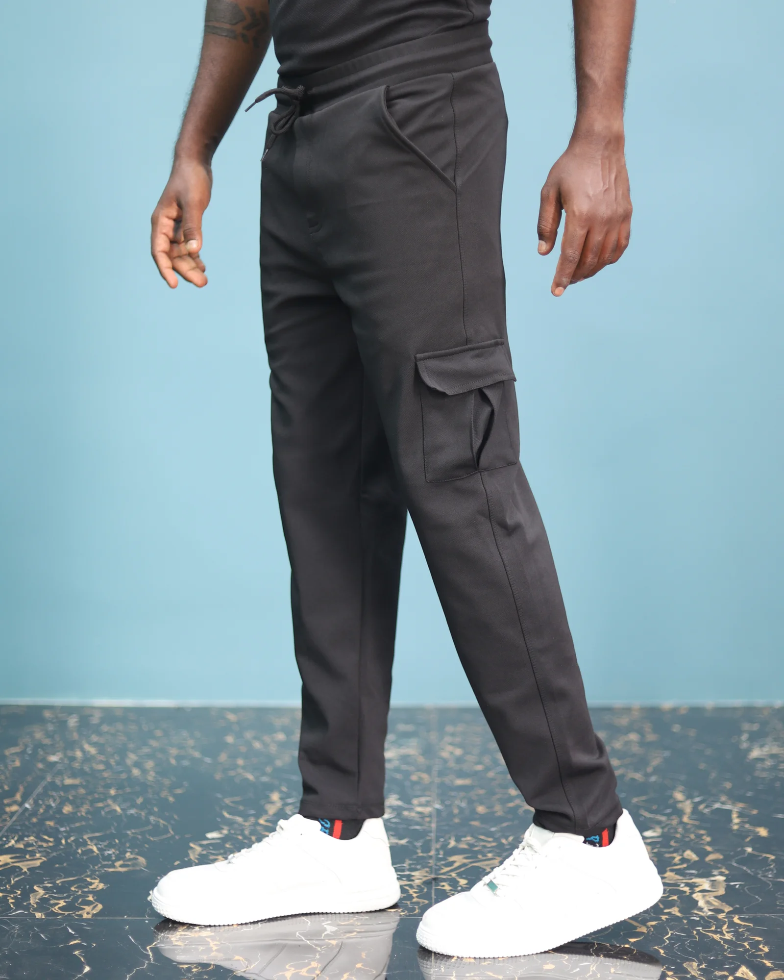 Lycra Cargo Pant Five Pocket (Brand By Nuzox)